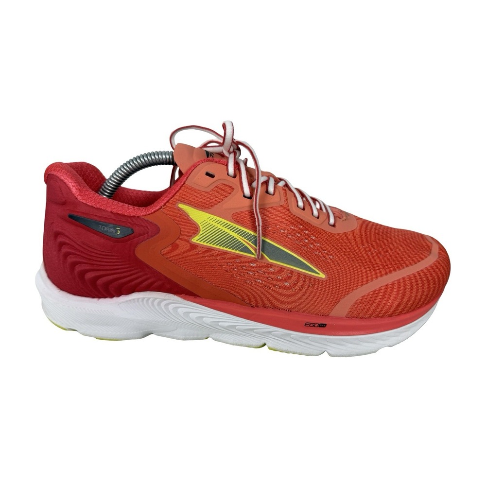 Altra Torin 5 Womens US 10.5 Orange Foot Shape Running Shoes Sneakers Zero Drop